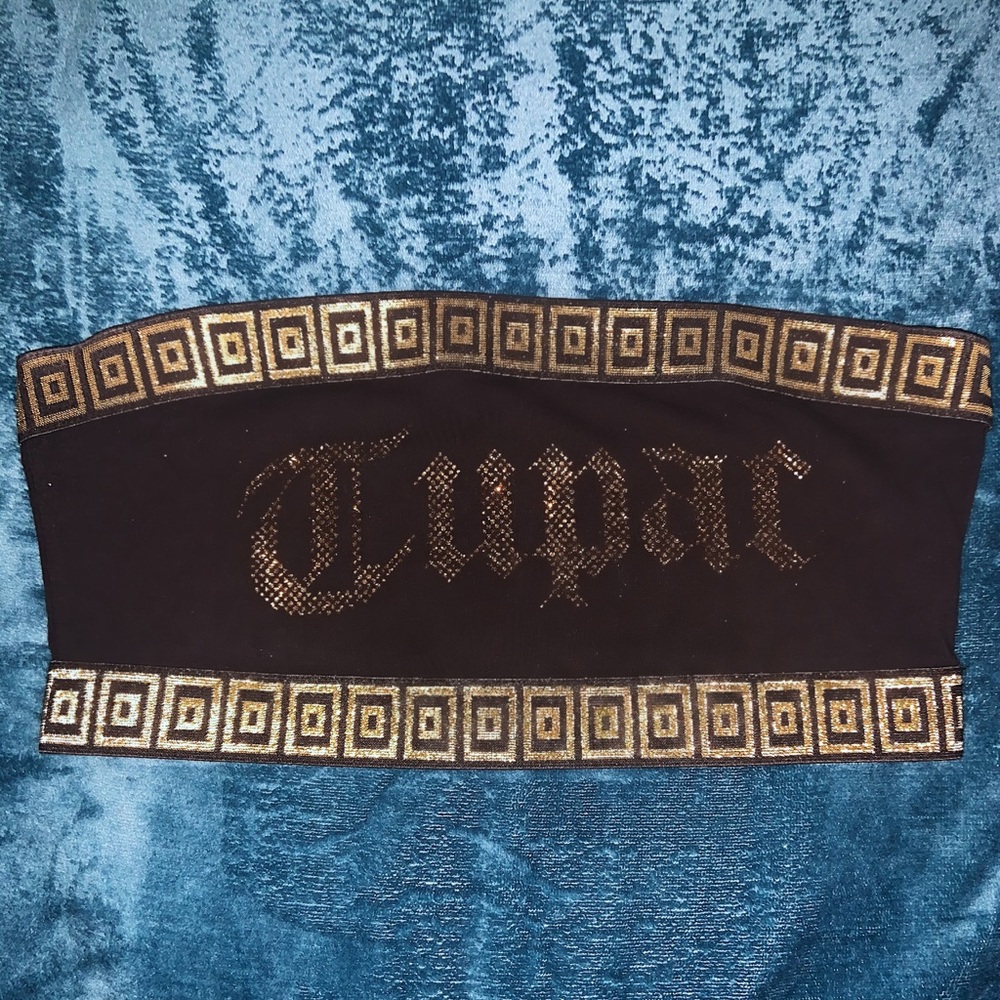 Versace style tube top